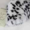 Faux Fur Leopard Print Fisherman Hat - Retro Autumn Winter Plush, Thickened for Warmth, Cold-Proof with Ear Protection.