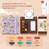 Feile Mini Travel Watercolor Set - Portable Solid Palette for Bird Painting