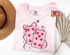Comfort Colors® Playing Cards Valentine 6 7 Shirt, Preppy Six Seven Valentine Card Tee, Coquette Funny 67 Trendy Memes Valentine's Day Shirt