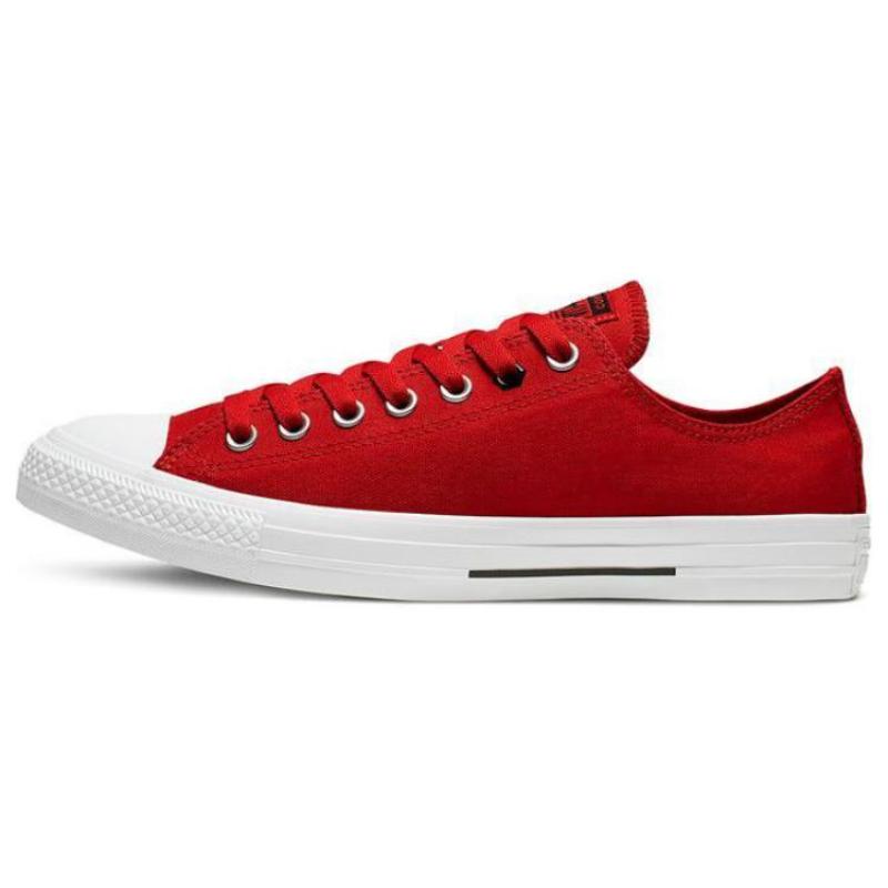 

Converse Chuck Taylor All Star Flight School Low Top Small Black Stripe Daily Low-Top Canvas Shoes Unisex Red and White 41.5