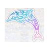 Yousheng Ocean Theme Rainbow Window Decals for Bird Strikes, Sea Animal Anti Collision Stickers, Decorative Static Prism Window Clings for Bathroom,