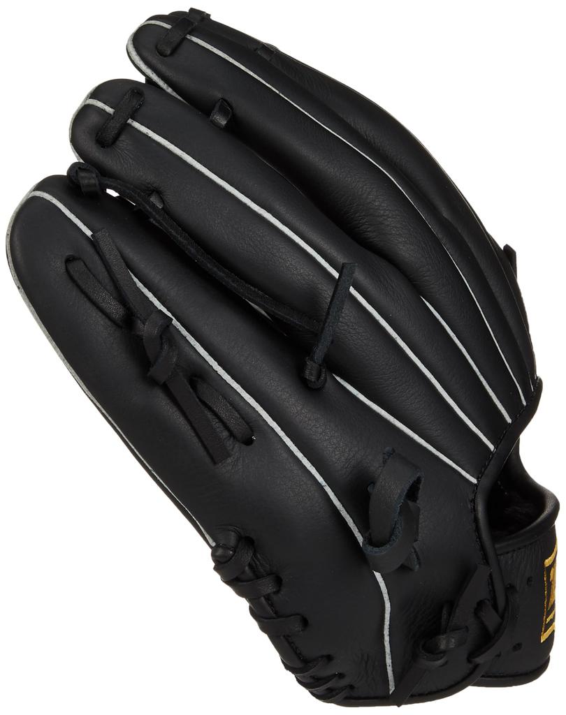 ZETT Litex Black BSGB3920L Baseball/Softball Glove, Right-Handed Throw, (1900),
