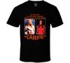 Carrie Horror Movie Vintage Retro Poster T Shirt