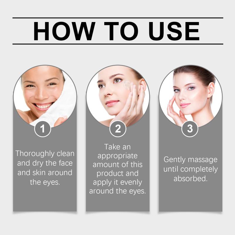 Ouhoe Eye Serum Moisturizes Hydrates Firms The Skin Around The Eyes Reduces Fine Lines And Puffiness