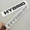 ABS Car Letters Logo HYBRID Sticker Side Fender Badge Rear Trunk Emblem For Mercedes Benz S Class C300 E300 GLE350 GLC300 TN2