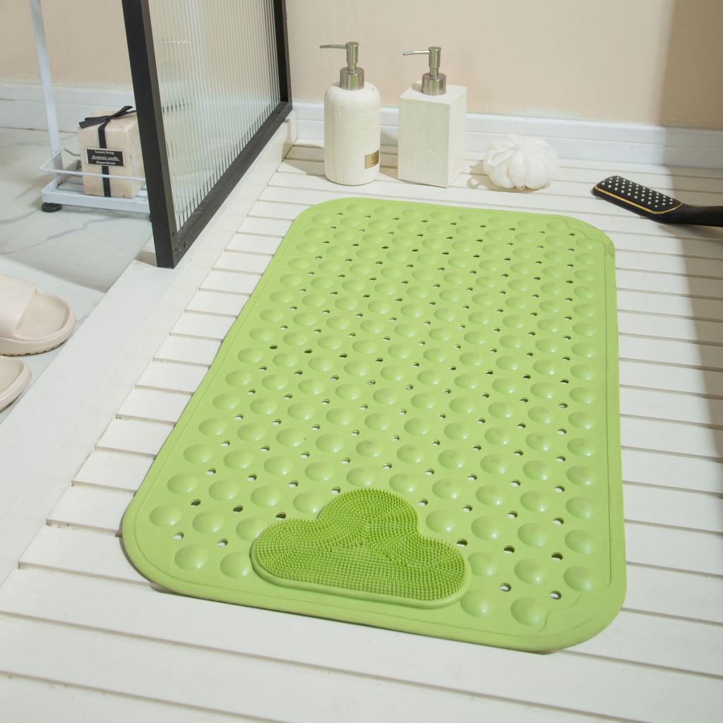 Environmentally Friendly TPE Bathroom Anti Slip Pad Home Shower Room Elderly Pregnant Anti Fall Massage Foot Pads Bath House Safety Shower Mat