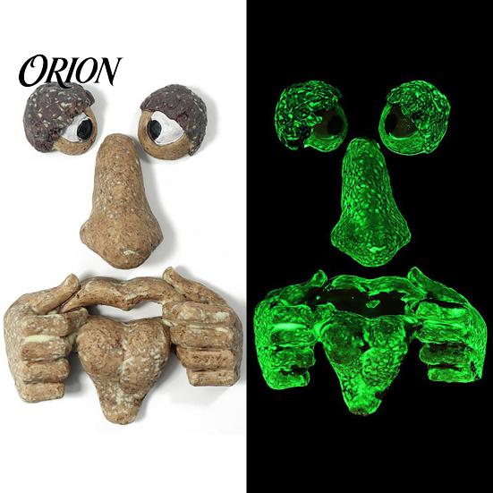 Old Man Tree Face Glow?in?the?Dark Garden Decor, Funny Bark Whimsical Forest Art Resin Ornament, Outdoor Halloween Easter Hugger Yard Decoration