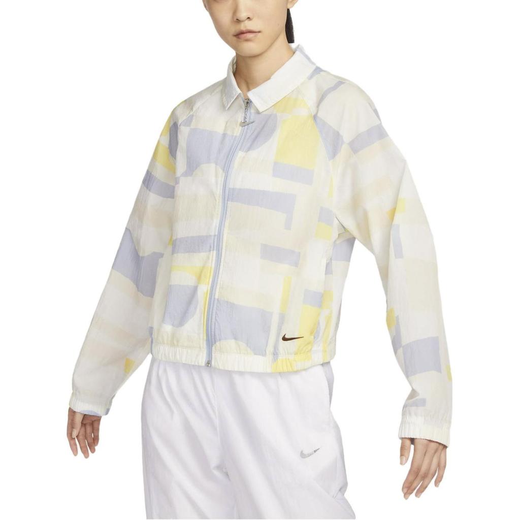 New Nike Jacket Women's Vintage Blue Gray FJ7711-133