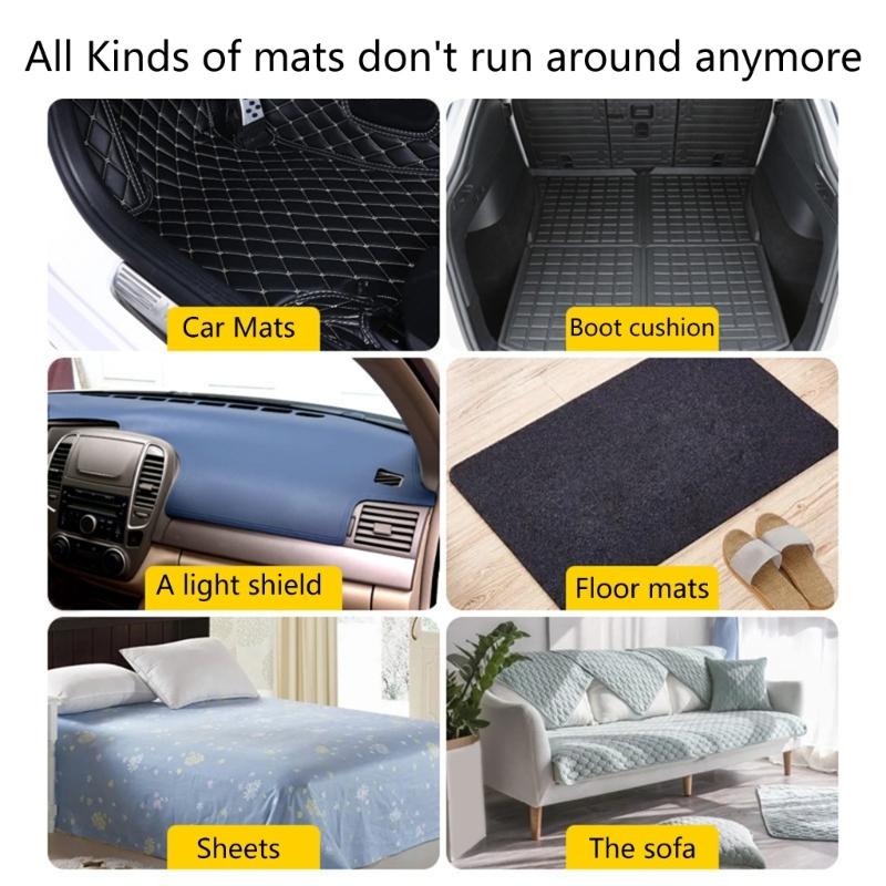 10Pcs Rugs Grippers For Carpets Non Slip Mat RuggiesGrips Anti Slide Runner Tape