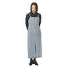 [Raybeams] One-Piece Denim Front-Zip Camisole Dress Women's BLUE 1 Blue