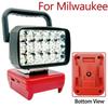 Powerful 1500 Lumen 18 LED Work Light with Type C Charging Low Voltage Protection for 18V 20V Lithium Battery Use
