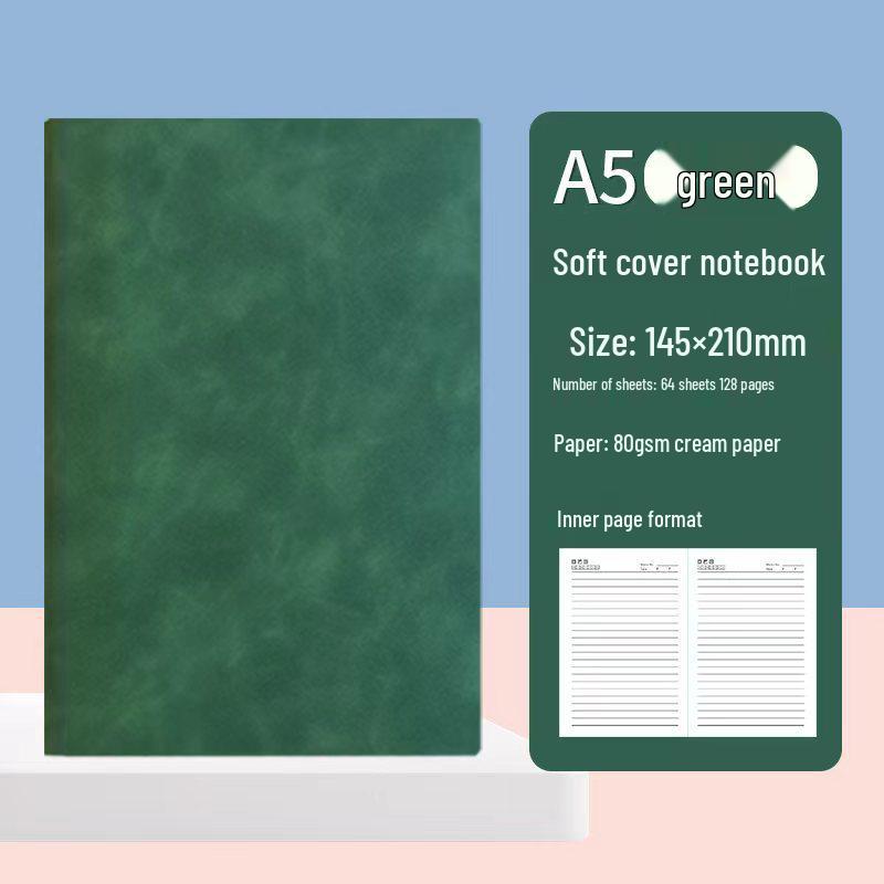 A5 Custom Thick Notebook: High-Value Student Prize & Enterprise Meeting Journal with Logo Printing.