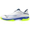 WAVE EXCEED COURT Tennis Shoes Unisex White Blue 61GA251820