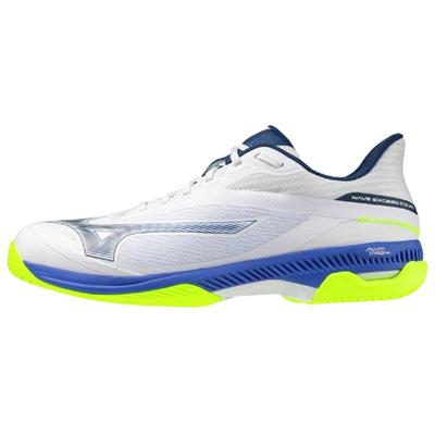 Wave Exceed Court Ac Comfortable Durable Tennis Shoes Unisex Sneakers White Blue 61GA251820