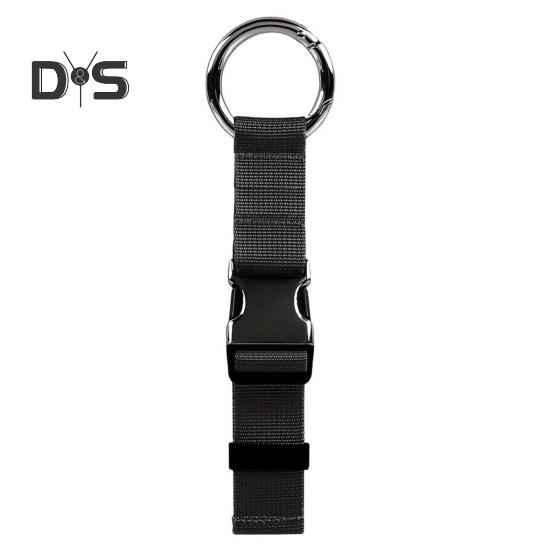 1/2 Peças Cinta de Bagagem Ajustável Porta-Casaco Suporte Pesado Mala Bagagem Conector Cinta Viagem Transporte Cinta com Ganchos de Anel Fivela Viagem