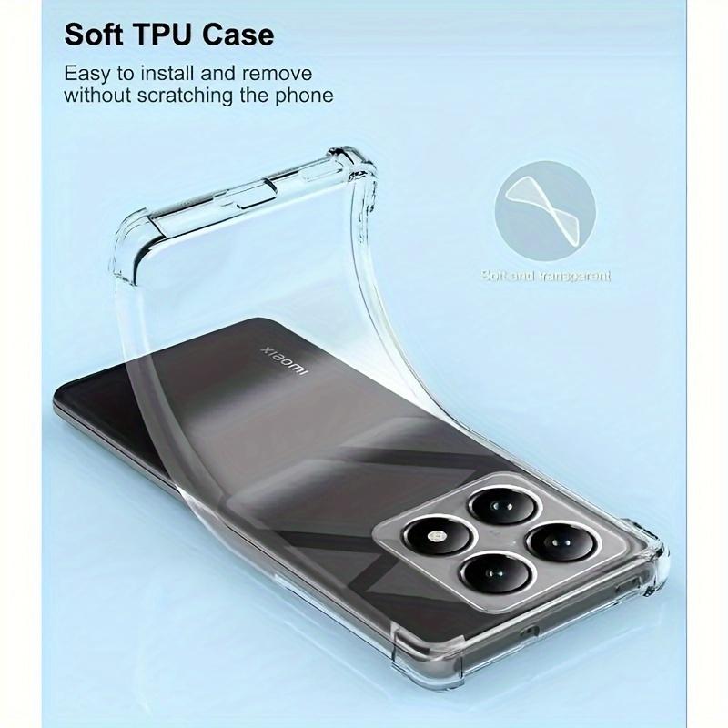 Shockproof Soft Case For XiaoMi Redmi 14C 13C Redmi13 Note 13 Note13 Pro Note13 Pro Plus 5G 4G Redmi Note 14 Pro Plus 5G Phone Cover Shell