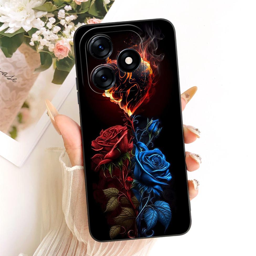 Case For Realme C51 RMX3830 Casing For Realme C53 RMX3760 Cover Silicone Luxury Fashion Cartoon Funny 2D Painted
