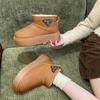 New Thick-soled, Fleece and Thickened Bread Boots and Cotton Boots for Plus-size Shoes