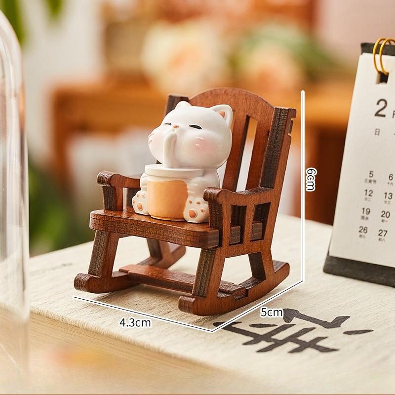 

Creative Healing Animal Small Ornament Desktop Office Decompression Decoration Periphery To Send Friends Birthday Gifts Female