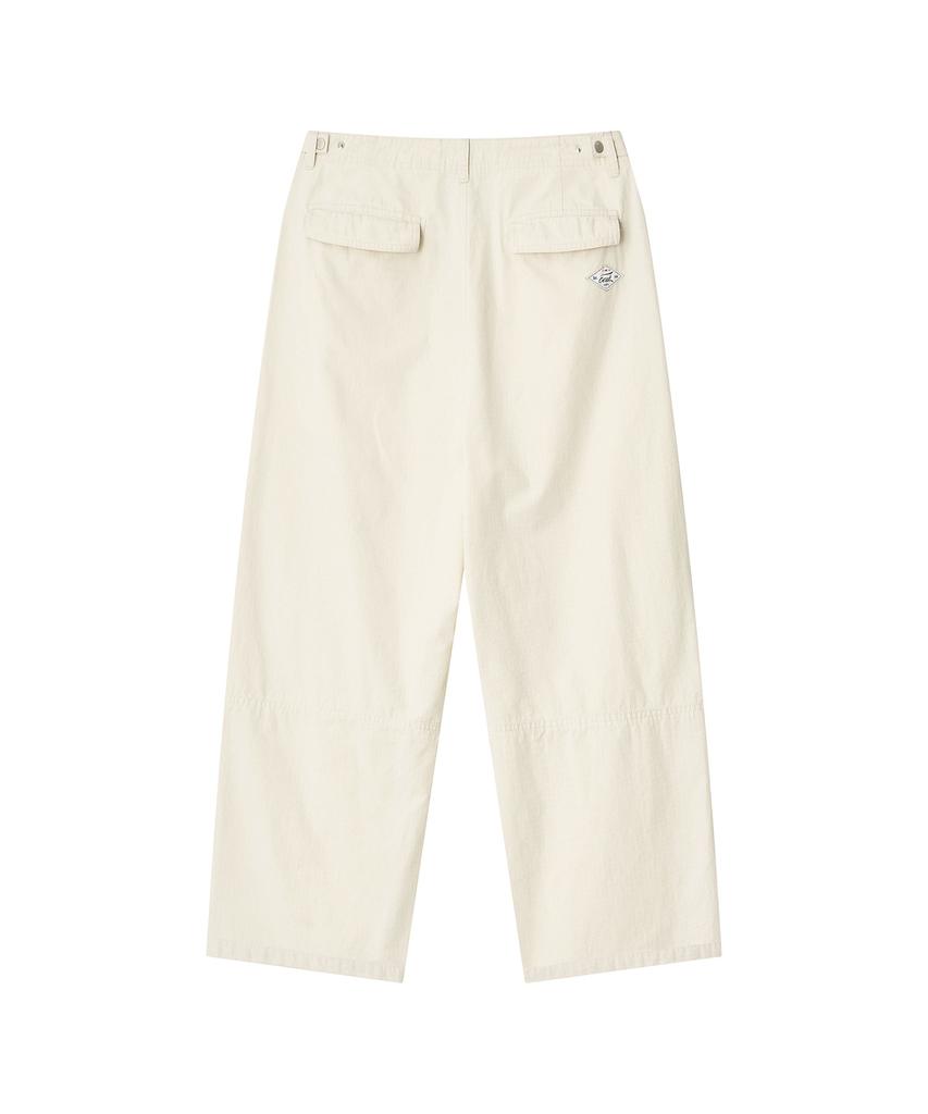 Iuteu Ripstop Knee Cut Work Pants / Ivory