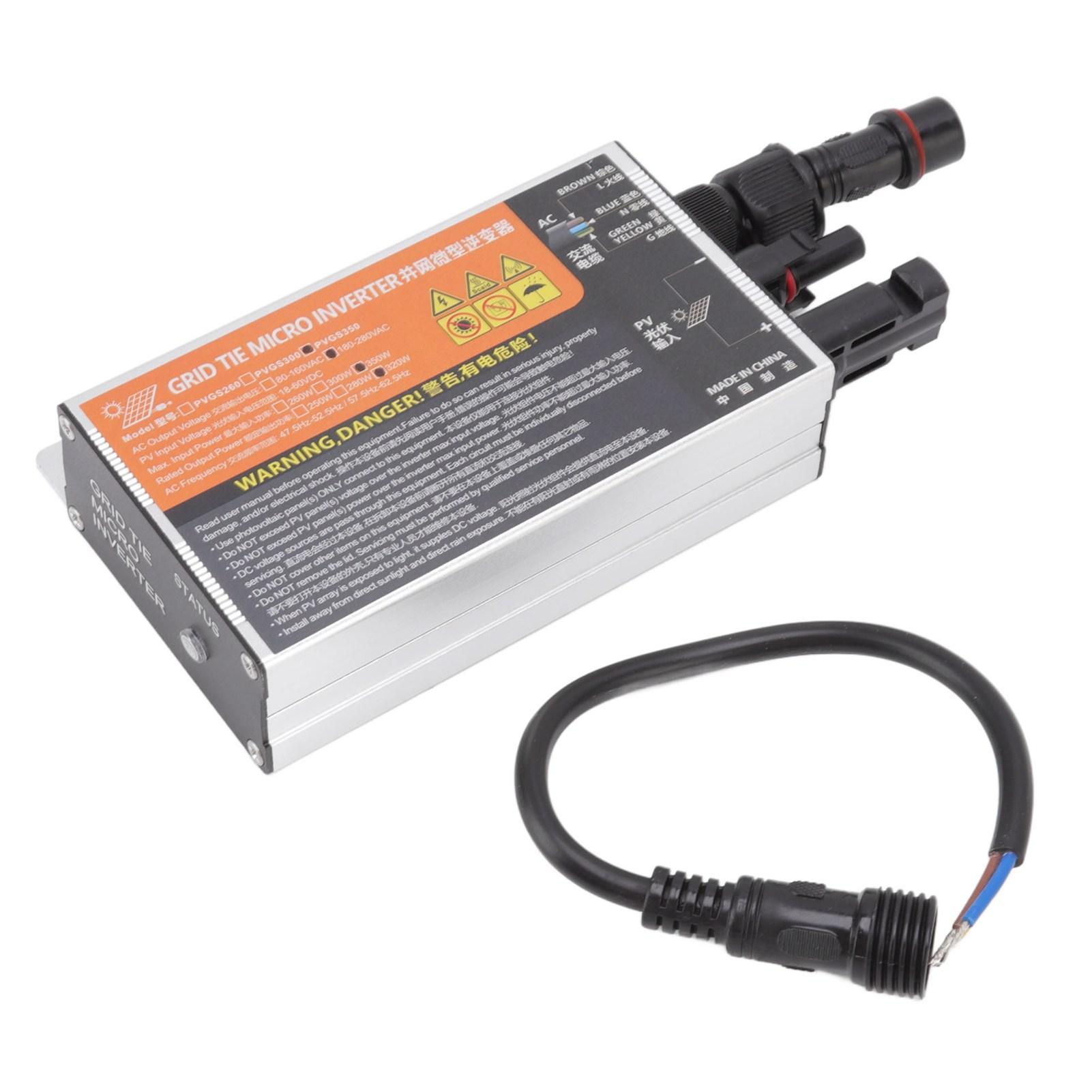 Солнечный микроинвертор Grid Tie 18?60 В Высокоскоростной Водонепроницаемый Сетевой Микро Инвертор для