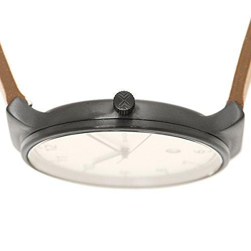 Skagen SKW6297 Wristwatch in White, Black, and Brown [Parallel Import]