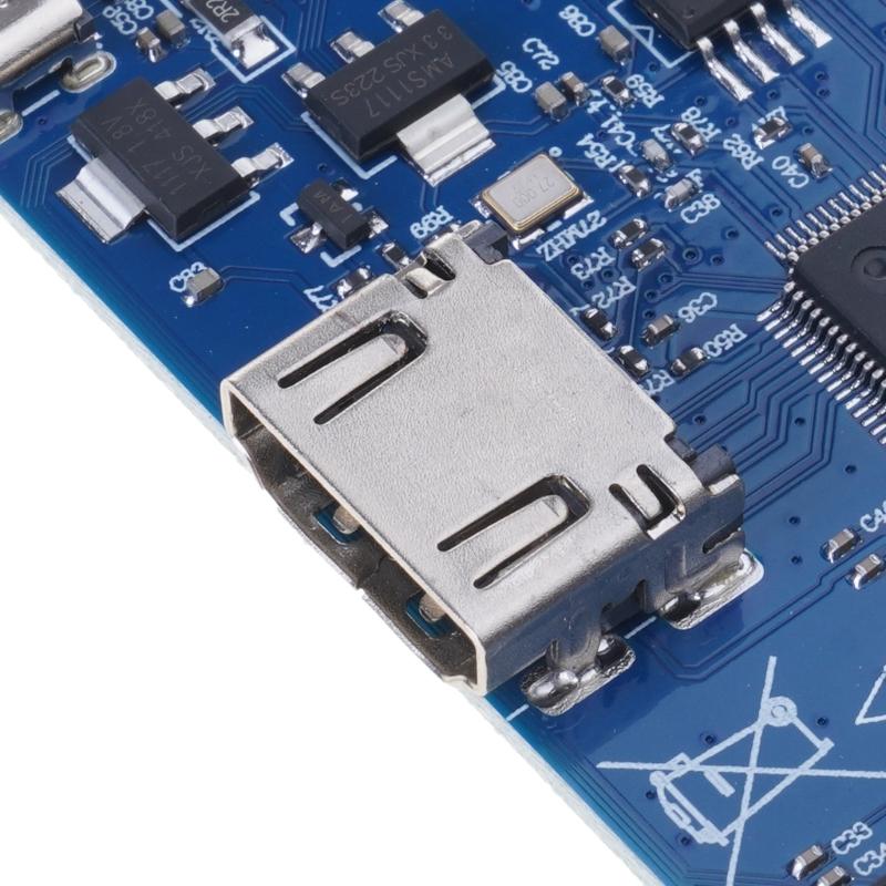 Universal Hdmi+AUdio 40Pin LCD Driver Controller Board Kit for Panel EJ070NA02 1024x600 Replacement