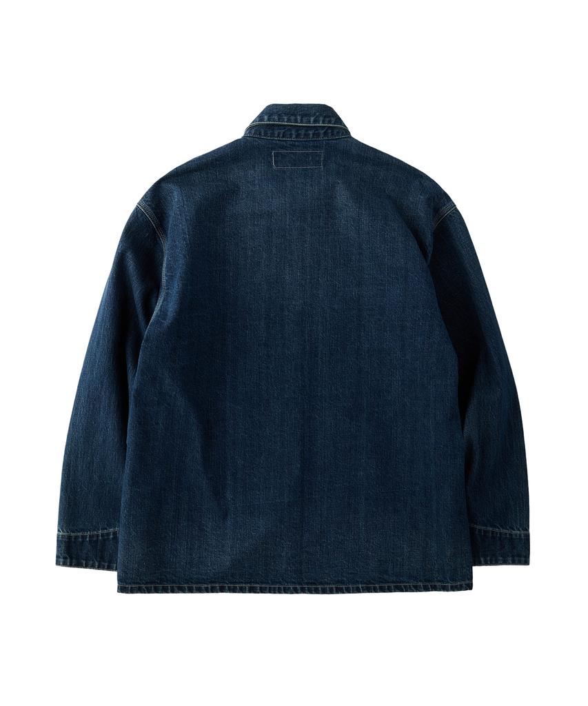 Universal Overall [Japan Heritage Line] Cone Denim Coverall Vintage Dark Wash