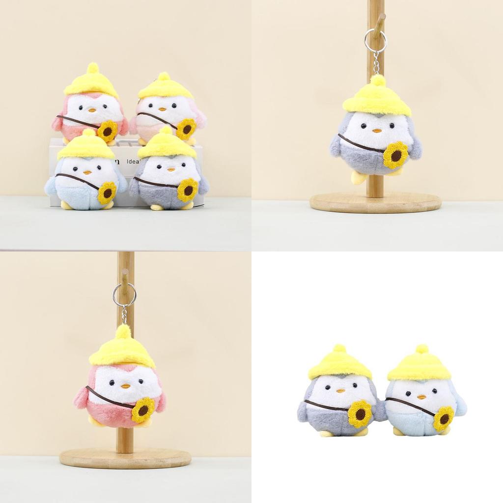 Charming Penguin Plush Keychain Cute Stuffed Animal Bag Charm Designed For Fun