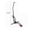 Floor Cycle Stand Black Metal Upright Bike Parking Red Pads
