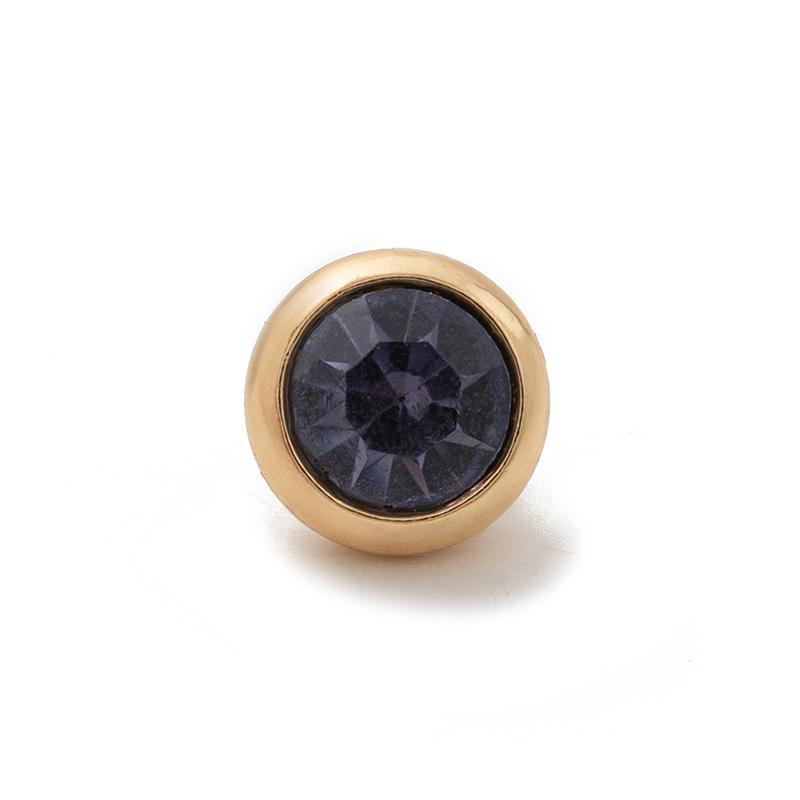 Love Glass Box Pendant Diy Necklace Birthday Month Gemstone Light Luxury Versatile  Jewelry Gift