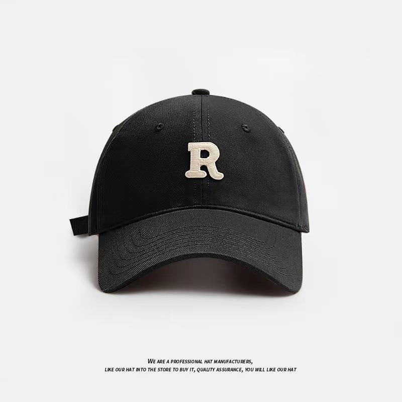 Same Style as Yu Shuxin R Standard baseball cap for women with large head circumference, makes the face look smaller, versatile sports hat, men's