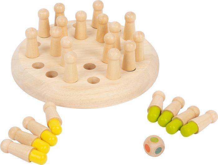 Small Foot Jeu de mémoire des couleurs en bois