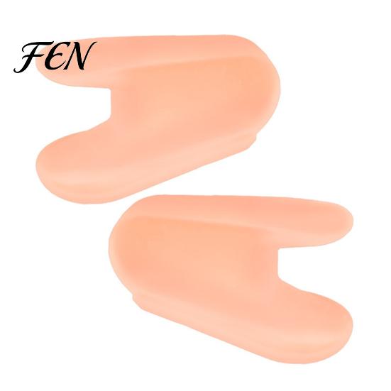 Daily Wear Toe Separator 2PCS Gel Separator, Soft Flared Spreader Straightener, Ultra-Thin Non-Slip Non-slip Comfortable Bunion Corrector, for
