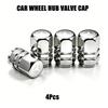 4Pcs Car Tire Valve Cover Aluminum Alloy Car Wheel Tire Valve Caps For Mercedes Benz AMG W203 W205 W206 W211 W220 W212 W201 W210 BV4