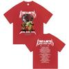 2026 Rapper Vybz Kartel World TourT Shirt Mens Hip Hop Album Pure Cotton Short Sleeve Tshirt Man Punk Gothic Clothing Ins