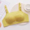 Underwear Text Large Size Thin Strapless Anti Glare No Steel Ring Anti Sagging Gathered Breasts Bra