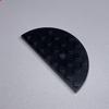 MOC Bricks 4x8 Round Plate Black Dark Grey Building Blocks Part Toys Accessories Princess Girl Dolls