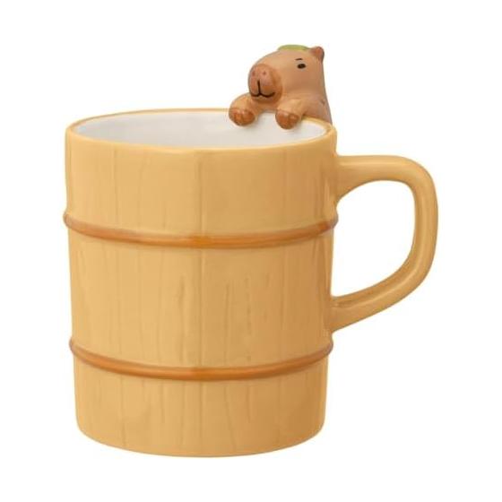 Decore Corporation Capybara Large Collection Nohohon Relaxed Mug Capybara Size: Approx. W8 D10.8 H10.7 MG-29682