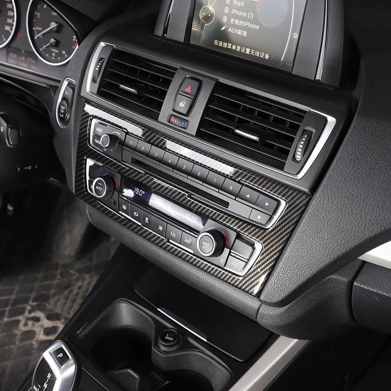 Car Center Console Air Condition Mode AUTO A/C Panel Frame Cover Trim For BMW 1 2 Series F20 F21 F22 F23 2012-2018 Accessories