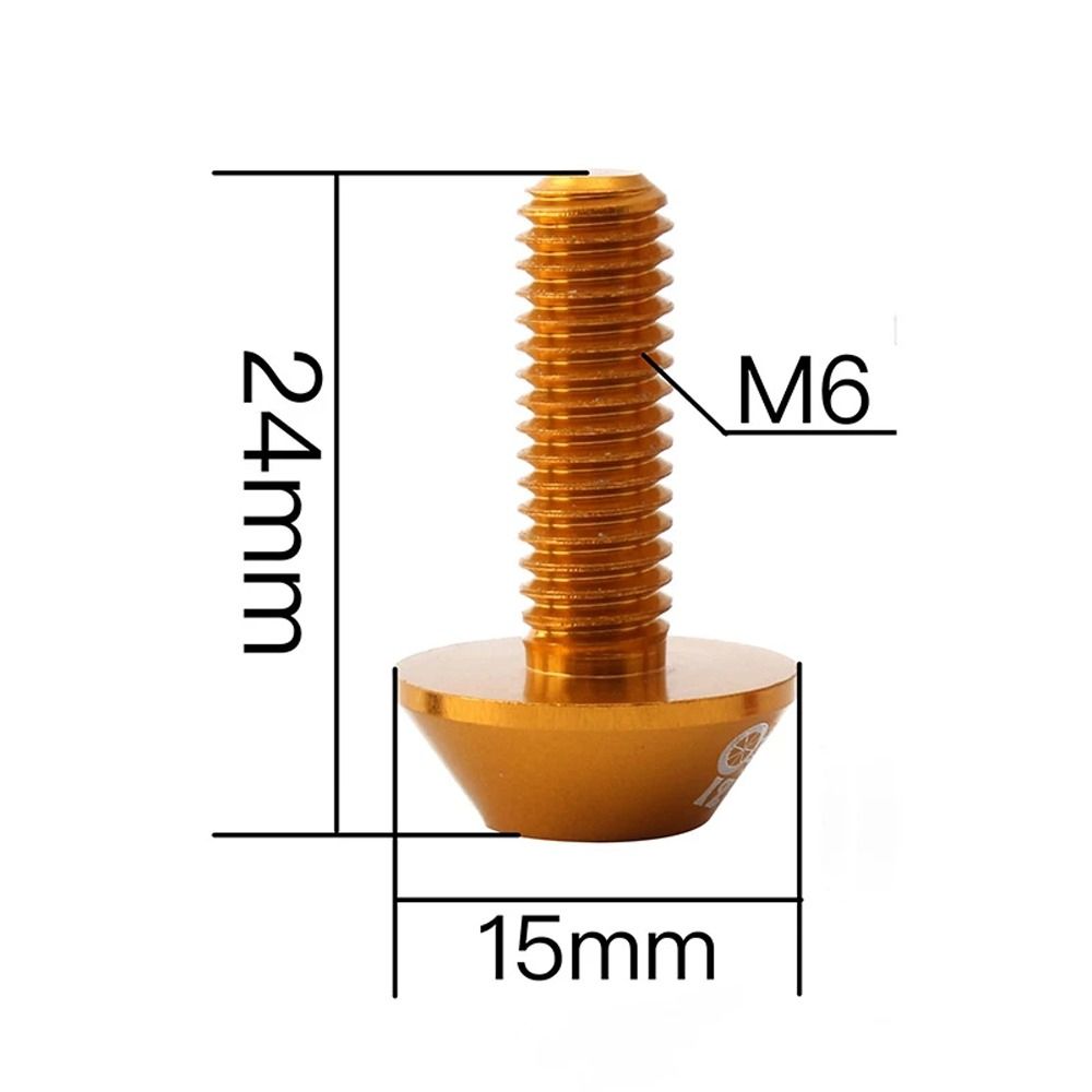 MTB Bicycle Brake Clamp V Brake Clamp Screw M6 Brake Caliper Bolt M6 Screw V-Brake Column Screw