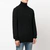 Polo Ralph Lauren Solid Color Embroidered High Neck Pullover Knit Sweater Men Sweater Black 710876836-002