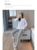 Plus Size Women's Fleece-Lined Yoga Pants - Non-Slip, Slimming, For Autumn/Winter