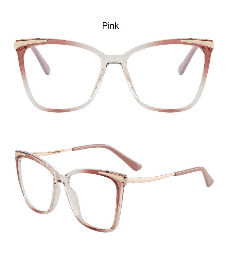

Luxury Designer Oversized Square Presbyopia Eyeglasses PC Screen Blocking Eyeglasses Filter Blue Light Glasses Vintage E+yeglasses +2 0