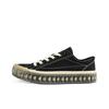 Kappa Logo Slip-Resistant Durable Low-Top Canvas Shoes Unisex sneakers Black K0AW5VS03-990