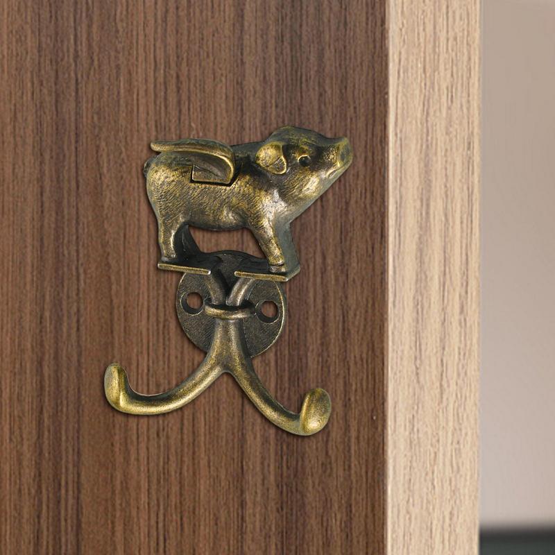 Vintage Haken Dekorative Einzigartige Tier Wandhaken Schwerlastlegierung Garderobenhaken Einzelwandhaken Country Bauernhaus Haken für Mantel