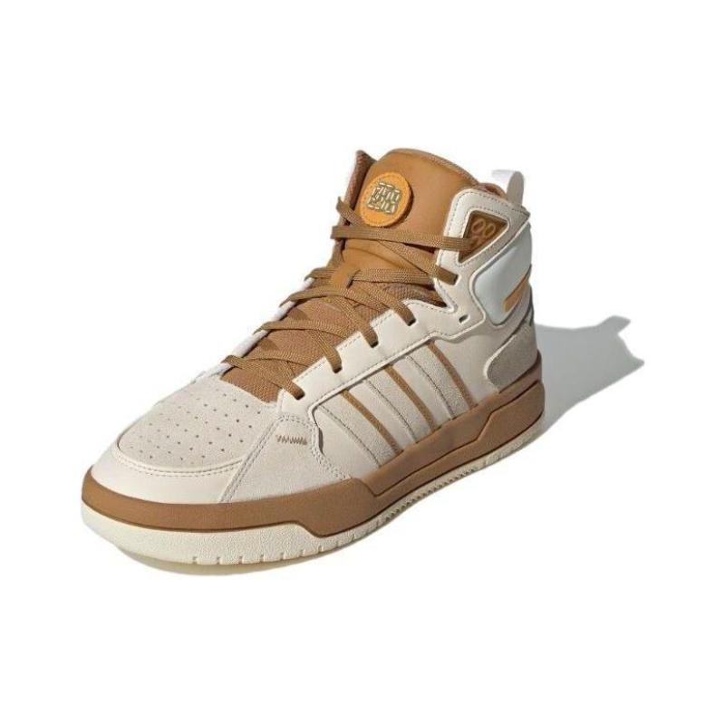 Adidas Neo 100DB Mid 'White Tan' Sneakers IG1573
