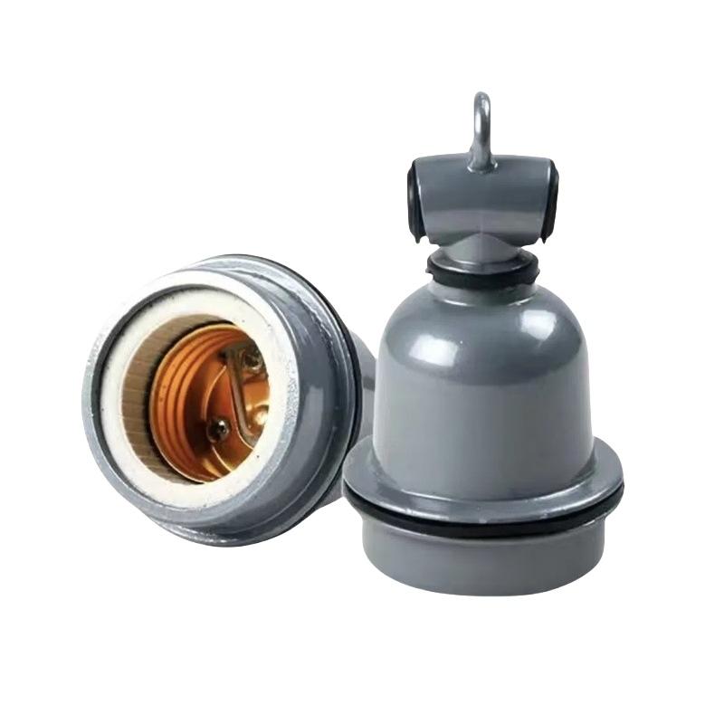 1 Piece Ceramic Insulated E27 Light Socket Animal Heating Lamp Holder Screw Plug Adapter Converter For Industrial Heating