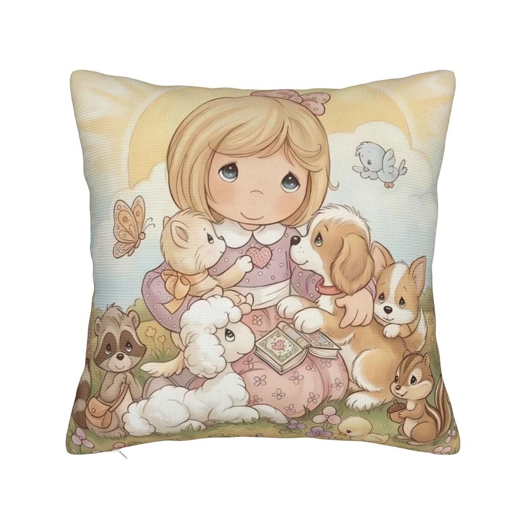 Precious Moments Various Pillow Case  Novelty Pillow Cover Square Pillowcases For Sofa Home Decor