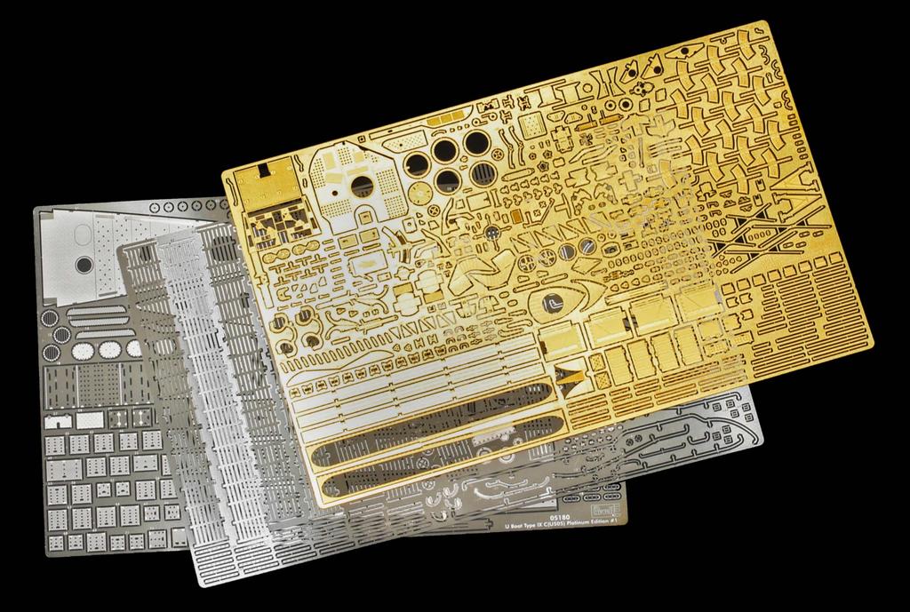 Revell 1/72 German Submarine Type IX C (U505) Platinum Edition Plastic Model Kit 05180 (Submarine)